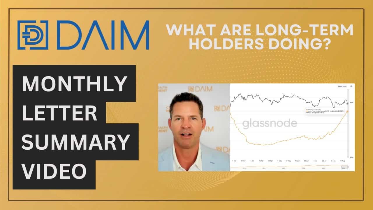 What are long-term holders of Bitcoin doing?