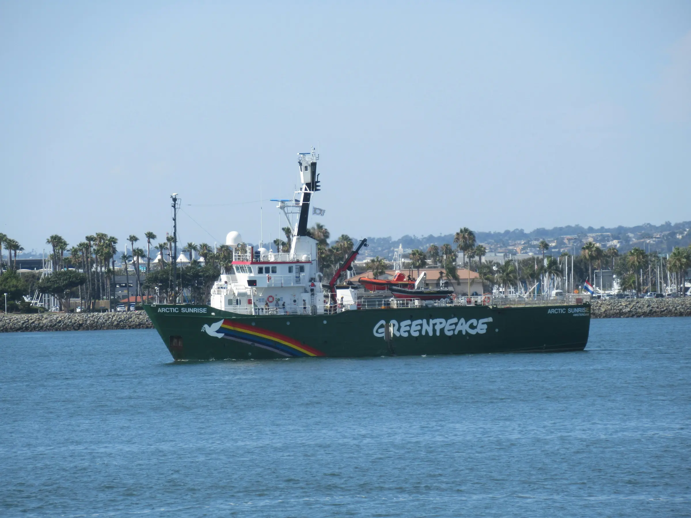 Stee Sharp - Greenpeace Ship
